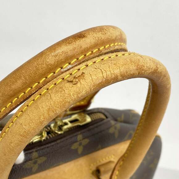 Louis Vuitton Monogram Deauville Handbag M47270 Brown Women's - Picture 6 of 12